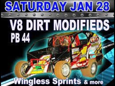Paul Britten 44 Memorial Race A Main (PB44). V8 Dirt Modifieds