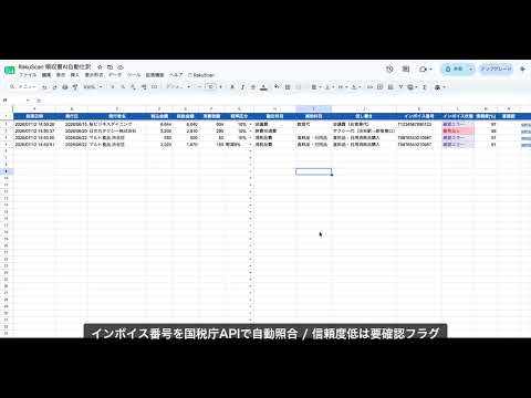 AI自動仕訳システムをDriveで構築します イメージ1