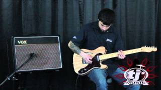 Video thumbnail for TJ's Music Demos: Fender American Deluxe Telecaster Thinline - Natural by TJ's Music
