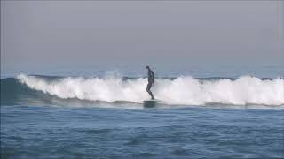 Beautiful morning for surfing at Devil's Kitchen, Bandon, OR