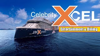 Celebrity Xcel Cruise Ship Launch 2025 ✨ | Celebrity Cruises Dining & Entertainment Experience |
