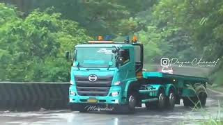 Download lagu Story wa||Kata kata buat mantan||Truck trailer hino500,Melewati tikungan sitinjau lauik🐊 mp3