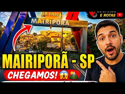 Cidade de Mairiporam  passando por dentro da cidade 