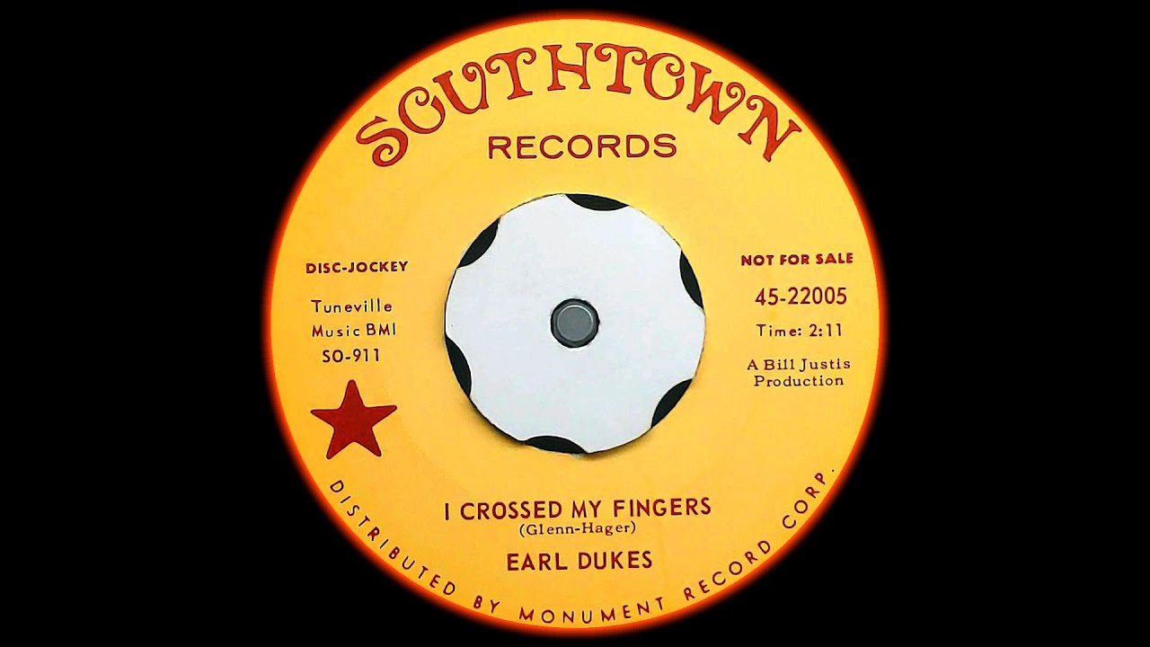 Earl Dukes - I Crossed My Fingers (1964)