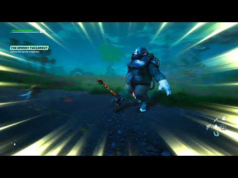 Biomutant Battles - Two-handed weapons can be devastating