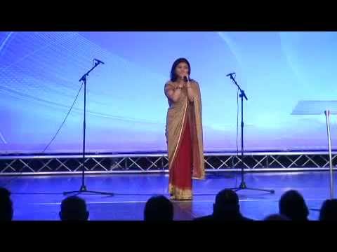 Jennifer Franklin Lall Singing Live Courtesy The Voice Asia Roadshow UK.wmv