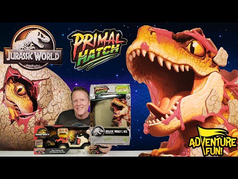 Jurassic World Interactive Toy Dinosaur & Egg, Hatch & Train Your Own Baby Dino Sounds & Reactions!