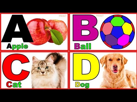 Learn The ABC Phonic Song with APPLE as Your First Lesson-ABC Songs, ABCD, Nursery Rhymes