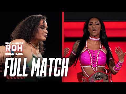FULL MATCH Red Velvet vs. Robyn Renegade | Proving Ground Match | ROH TV 1/15/2026