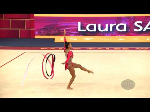 SALES Laura (POR) - 2019 Rhythmic Worlds, Baku (AZE) - Qualifications Ribbon