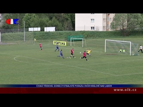 Česká Třebová: Domácí fotbalisté porazili Dvůr Králové nad Labem
