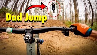 Putting my new bike to the test and SENDING IT... with a bunch of dads?!