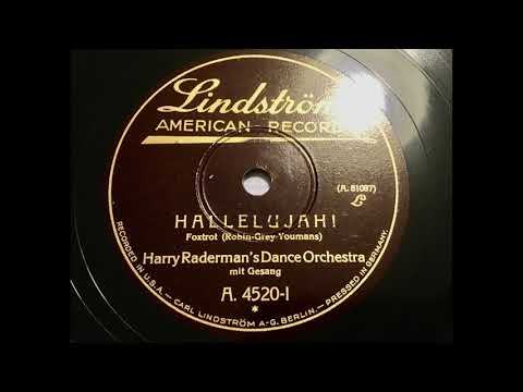 Harry Raderman's Dance Orchestra - Hallelujah!