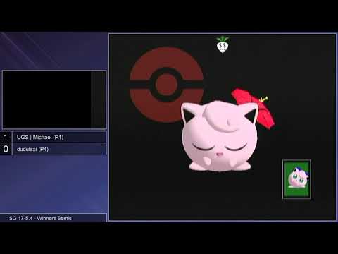 SG 17-5.4 SSBM - UGS | Michael (Red Jigglypuff) vs. dudutsai (Blue Jigglypuff) - Melee WSF