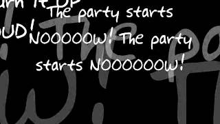 Club Penguin- The Party Starts Now Onscreen Lyrics Full Version