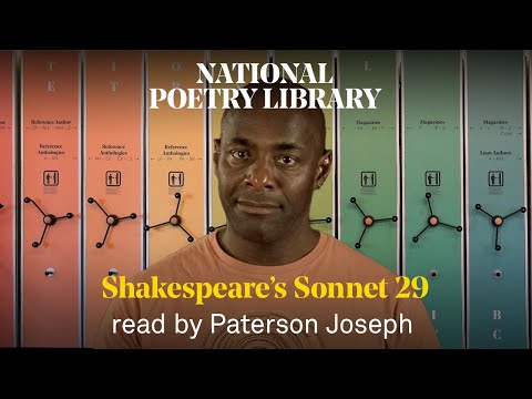 Shakespeare's Sonnet 29: "When, in disgrace with fortune and men's eyes" | Read by Paterson Joseph