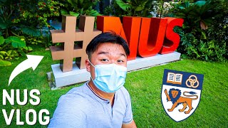 A Day in the Life at NUS  *first time on campus* | NUS Open Day 2022
