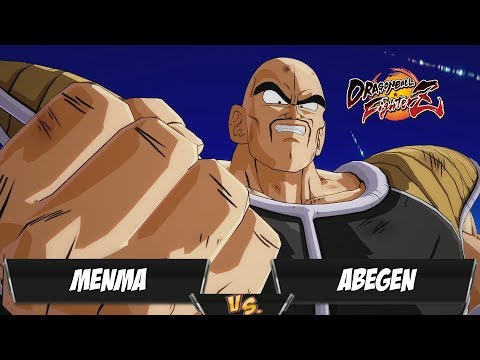 Menma(Kid Buu/Bardock/SSJ Vegeta) Fights Abegen(Nappa/Broly/SSJ Goku)[DBFZ]