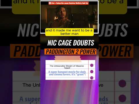 Nicolas Cage Hates Pedro Pascal's Favorite Movie! | Hidden Gems #shorts #moviescenes