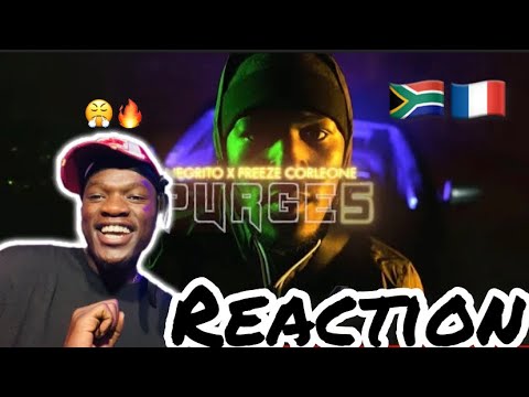 AFRICAN REACTS TO Negrito x Freeze Corleone - La Purge V (Clip Officiel) | REACTION |