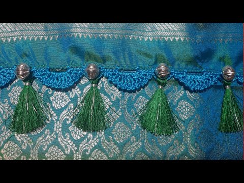 saree tassels designs / saree kucchu pics / south indian saree pallu designs