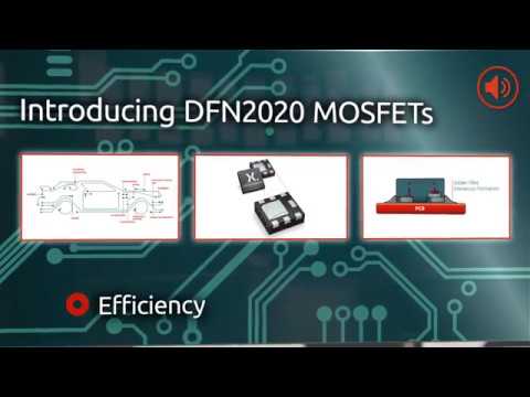 New DFN2020 automotive MOSFETs from Nexperia, enable AOI and qualified to 175°C.