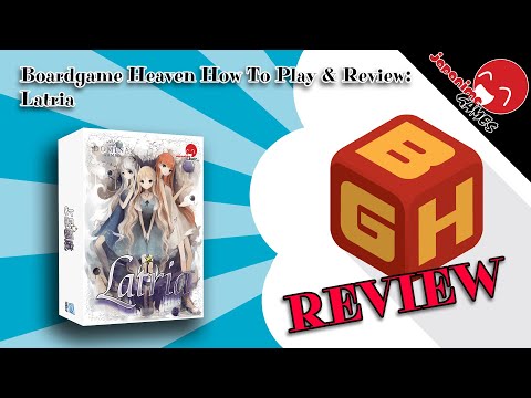 Boardgame Heaven How To Play & Review 184: Latria (Japanime Games)