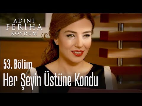 Sanem her şeyin üstüne kondu - Adını Feriha Koydum 53. Bölüm
