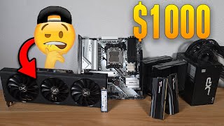 Live Building MY PERSONAL mATX Gaming PC!