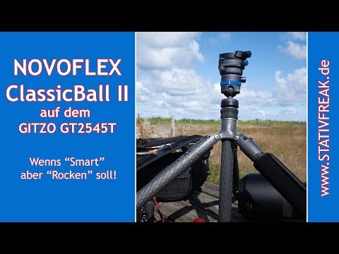 Den NOVOFLEX  ClassicBall II (CBII) auf dem GITZO Traveler II (GT2545T) - Warum?