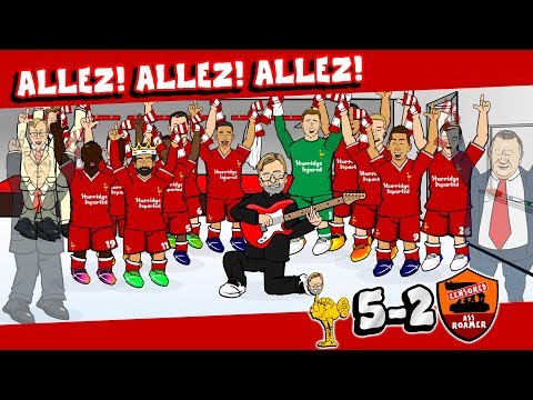 🏆ALLEZ ALLEZ ALLEZ! 5-2!🏆 Liverpool vs Roma (Champions League Semi-Final 2018 goals highlights)