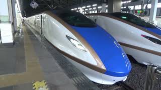 上越新幹線 E7系 とき64号 新潟駅12番線発車 発車メロディ JRE-IKST-102