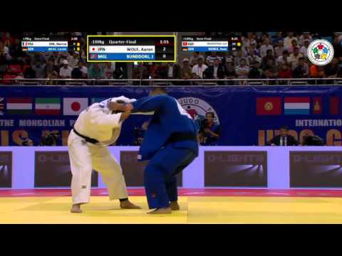 Aaron Wolf vs Janchivdorj Bunddorj Grand-Prix Ulaanbaatar 2015