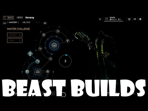 Paragon Beast Builds - Severog SUPER TANK (Deck Building)