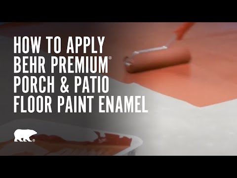 How to Apply BEHR PREMIUM® Porch & Patio Floor Paint...