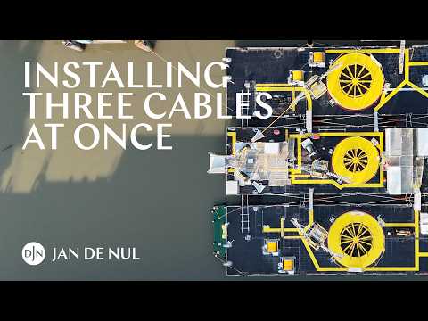 Innovative equipment to install three subsea power cables at ...