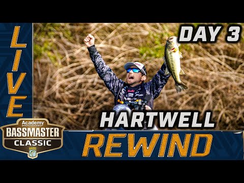 2022 Bassmaster CLASSIC LIVE at Lake Hartwell - Day 3 (SUNDAY)