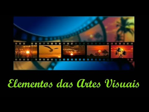 Elementos da Linguagem Visual  - ponto, linha, forma, plano, volume e textura.