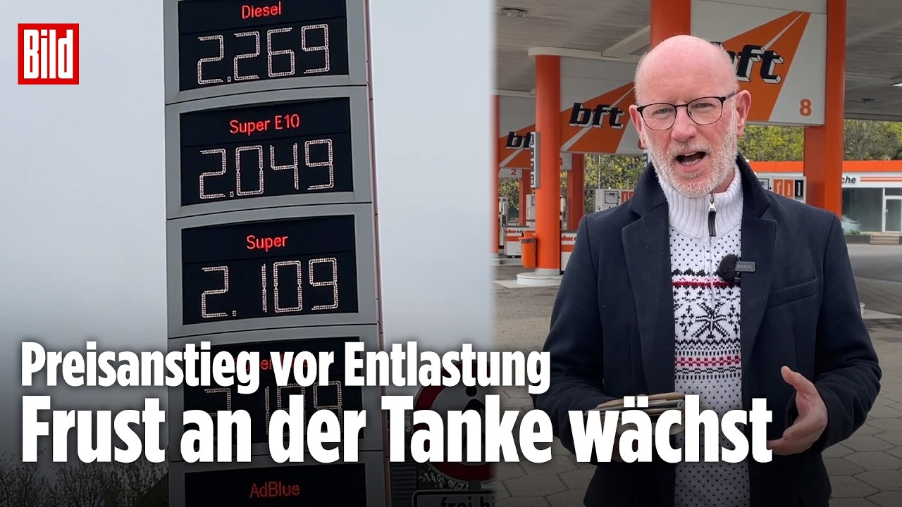 Preisanstieg an Tankstellen: Die Autofahrer in Erfurt sind frustriet ‒  „Der Urlaub muss ausfallen“