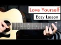 Love Yourself - Justin Bieber - Guitar Lesson ...