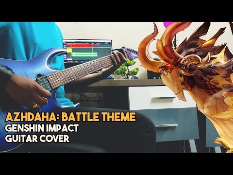 Azhdaha Battle Theme (2nd Phase): Guitar Cover | Genshin Impact