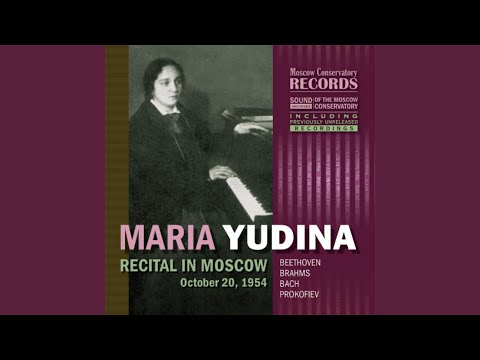 Brahms. Sonata No. 3 in F minor, Op. 5: 2. Andante espressivo