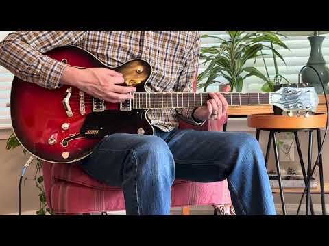 Immagine Gretsch G5622 Electromatic Center Block Double-Cut with V-Stoptail 2024 - Present - Claret Burst - 11