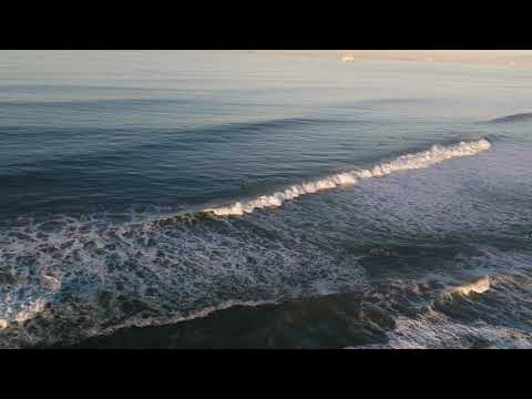 Surfing (Raw Drone Footage) - Huntington Beach - California - February 19th, 2021 - 7:20am PST