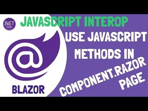 Blazor Calling JavaScript Method from Component JavaScript Interop