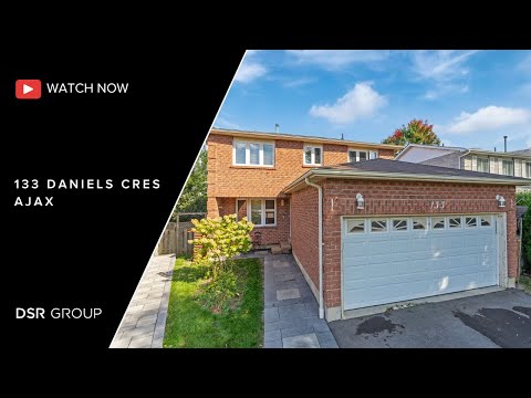 Stunning Family Home For Sale In Ajax Ontario | Video Tour