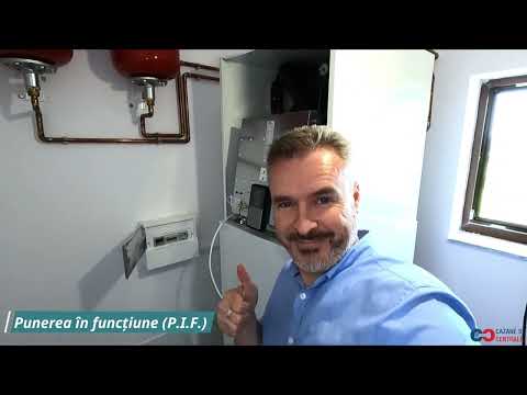 Installation, commissioning and presentation of the Ferroli Omnia ST 3.2 heat pump - CazaneCentra...