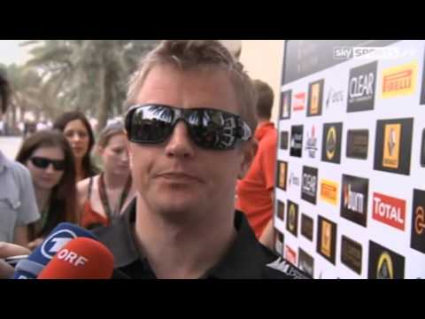 F1 Bahrain GP 2013 - F1 Kimi Raikkonen Interview
