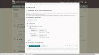 Desire2Learn v10.3: ePortfolio Sharing