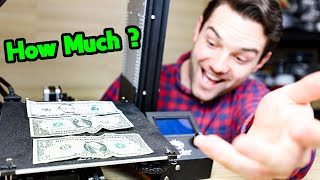 3D Printing Cost Calculator (free template)